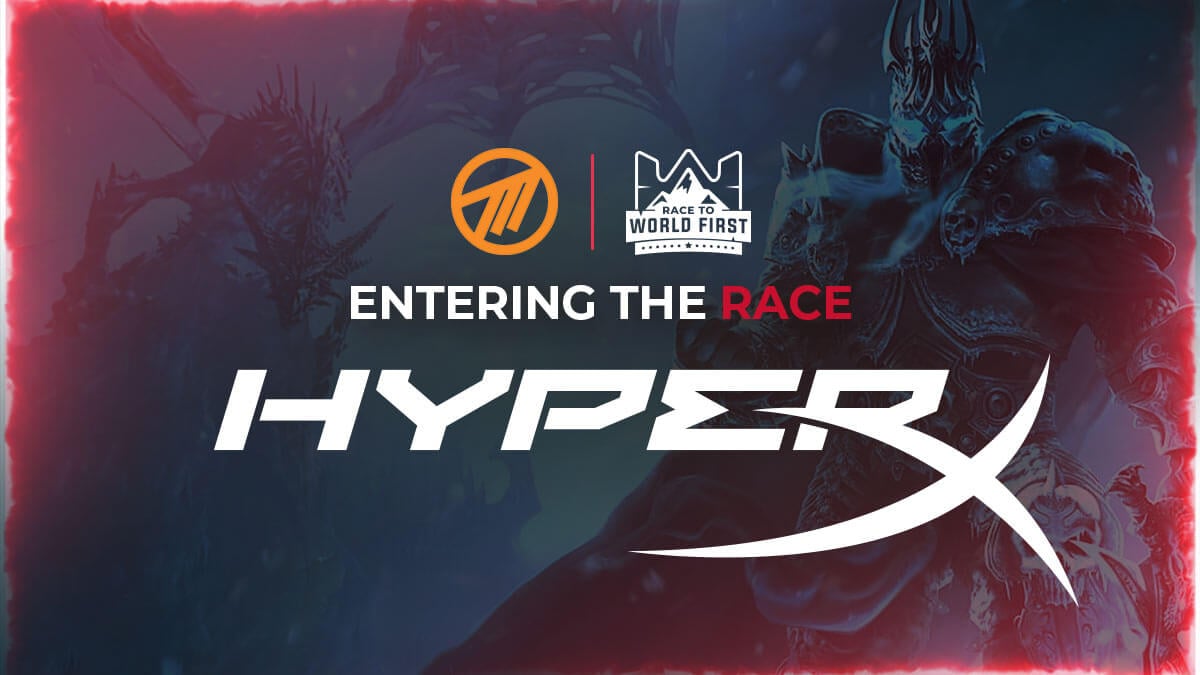 HyperX joins the expedition into Wrath of the Lich King Classic