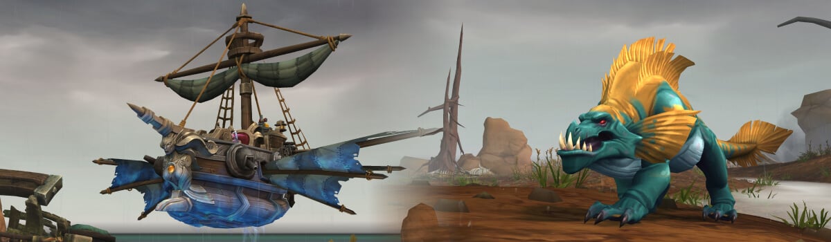 Collect New Mounts on Siren Isle