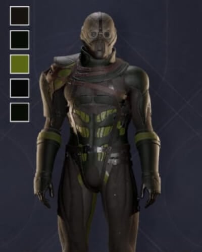 House Hurata Stillsuit Armor Swatch