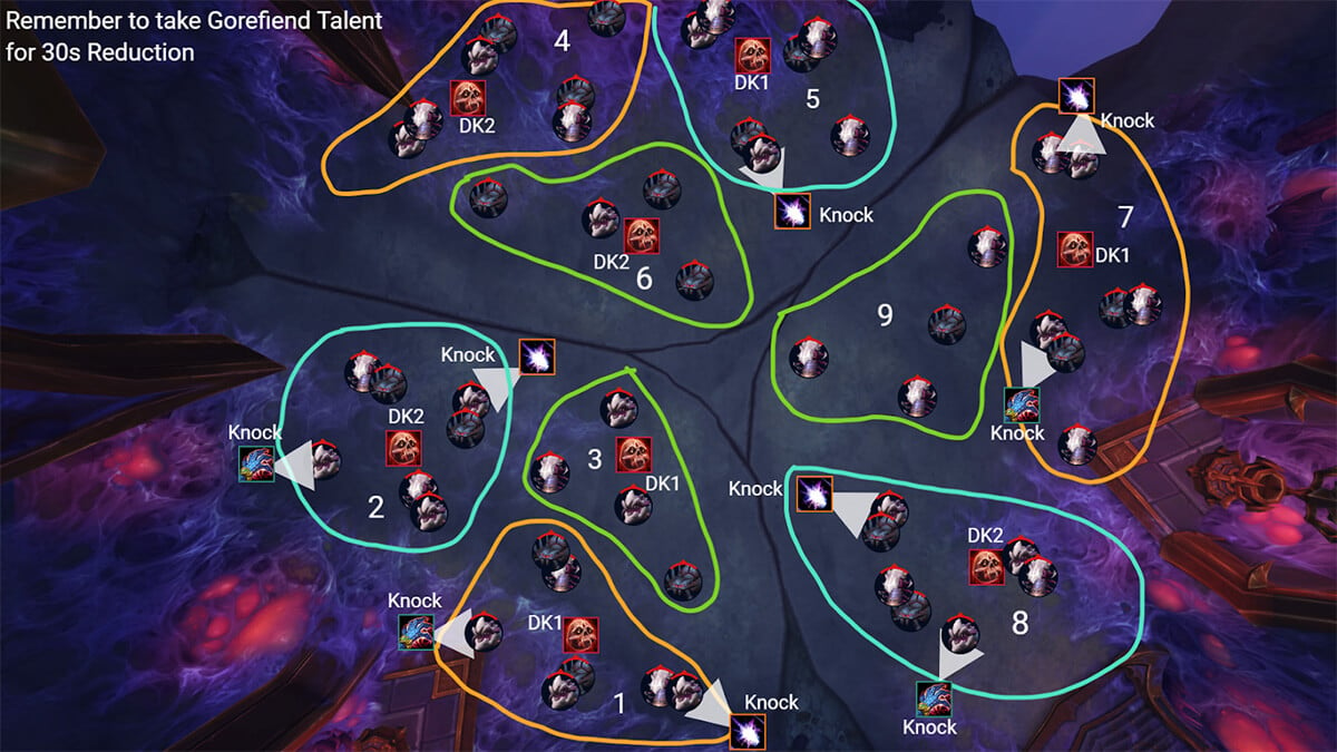 Mythic Broodtwister Ovi'nax Egg Knock Map