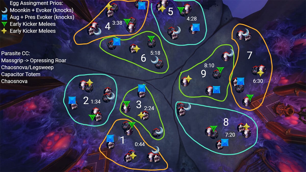 Mythic Broodtwister Ovi'nax Egg Break Map