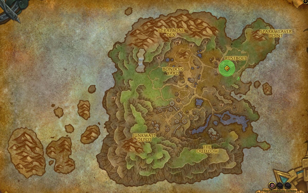 Operation: Mechagon Location Map