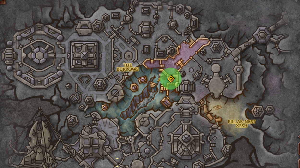 Egg Vendor Location Map