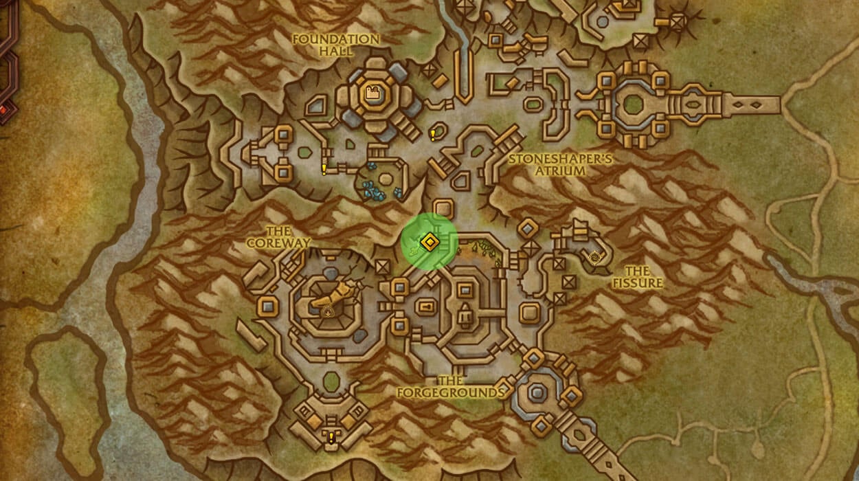 Call of the World Soul Quest Location