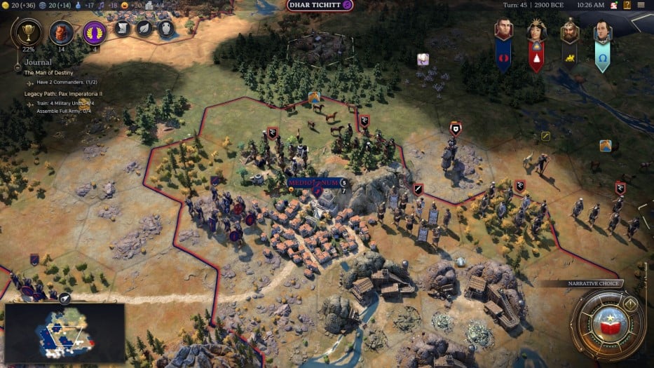 Soldiers from an independant power invading a town in Civ VII