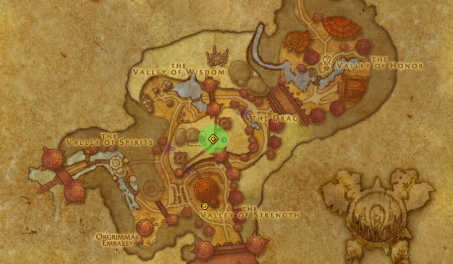 darkspear troll tabard vendor map