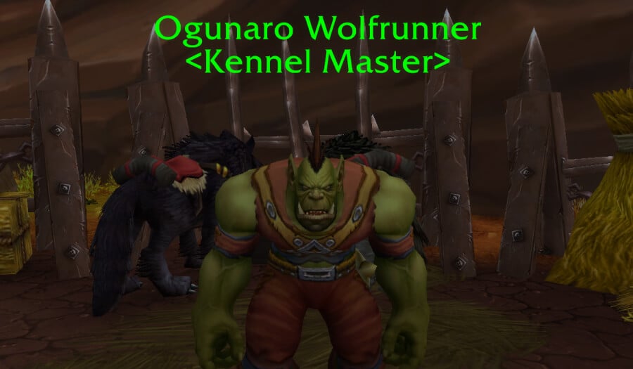 Orc Wolf Mount Vendor