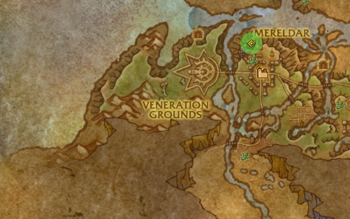 priory of the sacred flame map