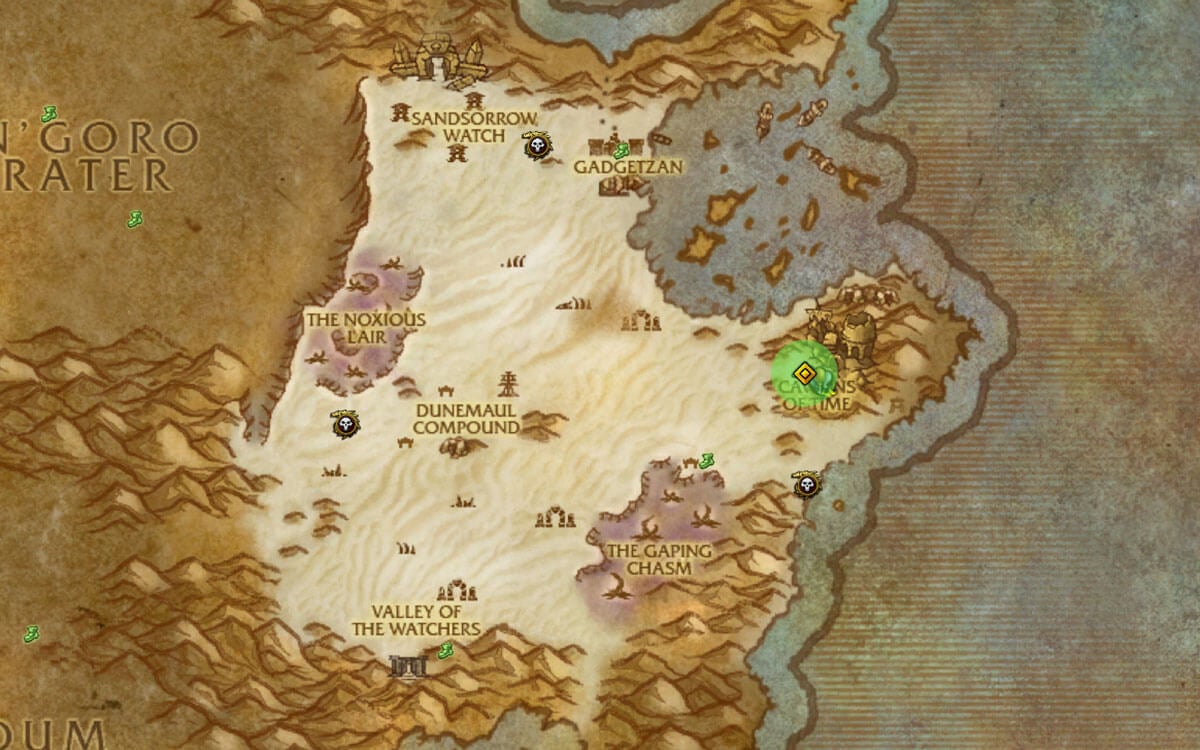 Location Map of Petra the Pet Greeter