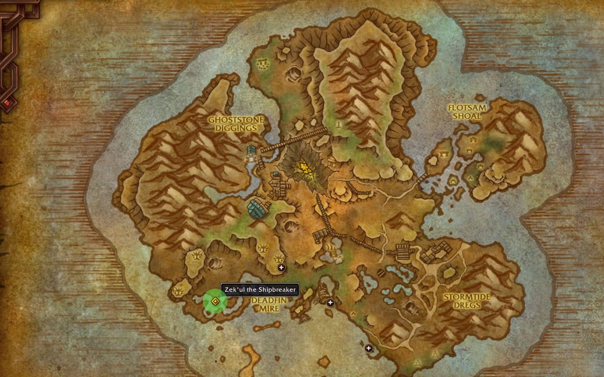 Zekul the shipbreaker location map