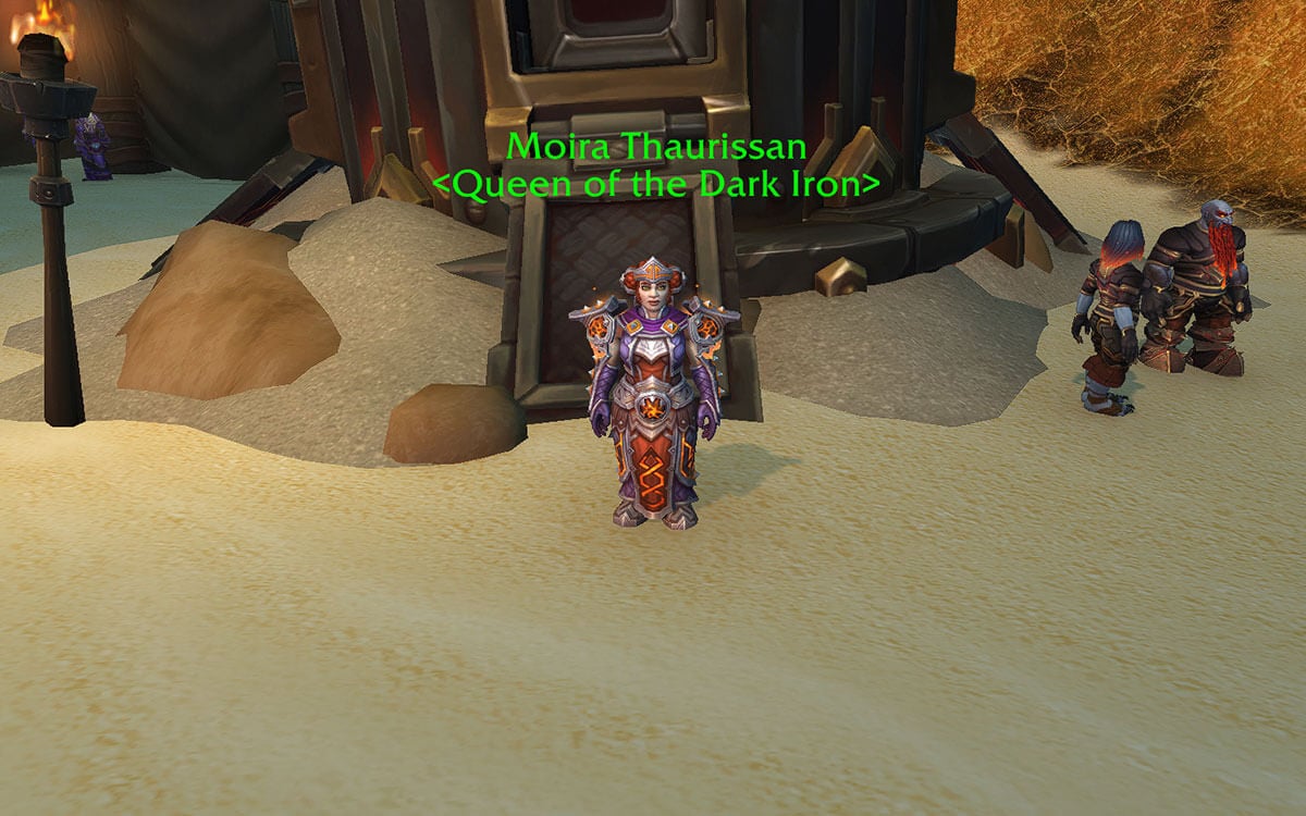 Moira Thaurissan raid entrance location